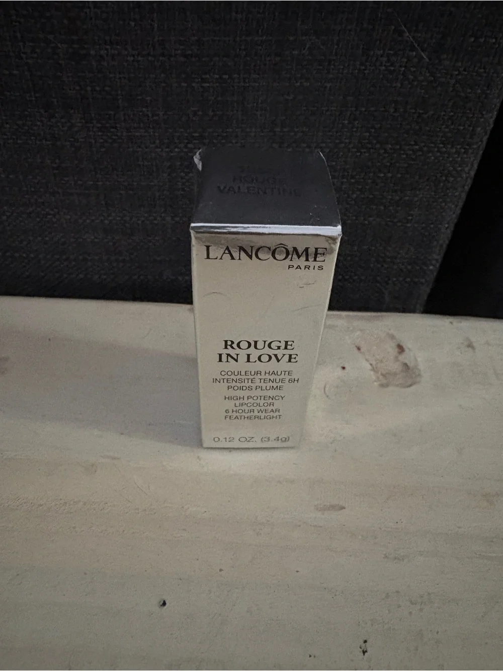 Lancôme Rouge in Love Lipstick 185N Rouge Valentine High Potency NIB